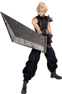 Cloud Strife Final Fantasy personaje videojuegos